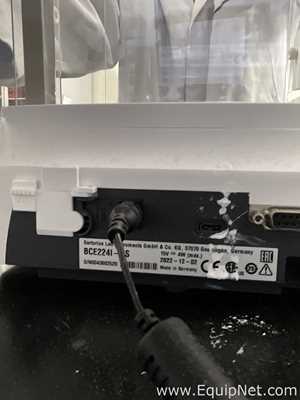 Sartorius BCE224I-1S Analytical Balance with Power Supply