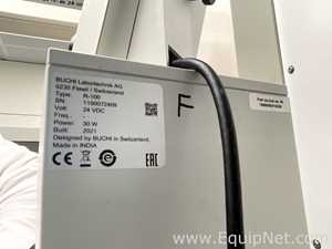 Buchi R-100 Rotary Evaporator with B-100 Heating Bath and V-300 Vacuum Pump