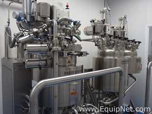 Ekato Unimix SRC50 Vaccum Emulsifying and Homogenizing System with W50/W25 Auxiliary Vessels