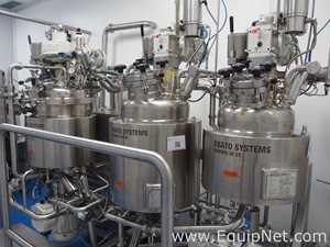 Ekato Unimix SRC50 Vaccum Emulsifying and Homogenizing System with W50/W25 Auxiliary Vessels