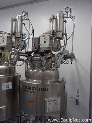 Ekato Unimix SRC50 Vaccum Emulsifying and Homogenizing System with W50/W25 Auxiliary Vessels