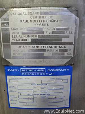 Tanque Paul Mueller Company 