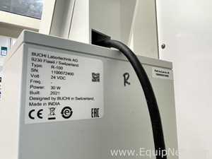 Buchi R-100 Rotary Evaporator with B-100 Heating Bath, V-300 Vacuum Pump and Huber Minichiller 300