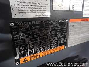 Toyota 8FBCU25 Electric Fork Lift Truck