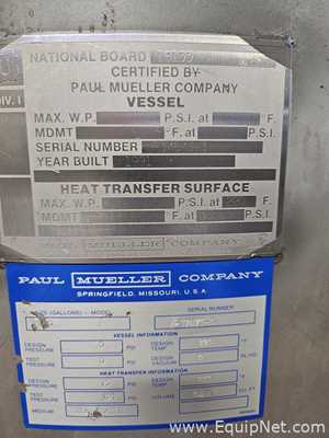 Tanque Paul Mueller Company 