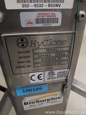 HyClone 1000 Liter Stainless Steel Single-Use Bioprocess Vessel