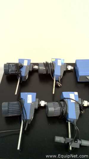 Lot of 11 IKA Overhead Lab Mixers