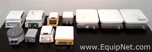 Lot of 11 Hot Plates, Stirrers, and Stirring Hot Plates