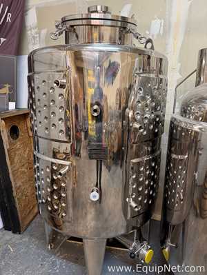 Unused Olympic Distillers 800L Jacketed Cylindrical Fermentation Vessel