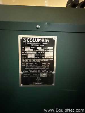 Calentador por Gas, Petróleo, Carbón, Electricidad Columbia Boiler Co. MPH-10. Sin usar