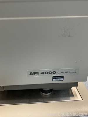 AB Sciex API 4000 LC/MS Mass Spectrometer With Agilent Infinity 1290 HPLC System