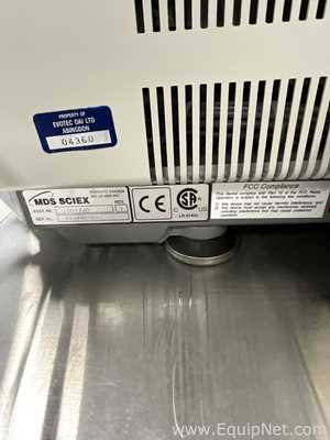 AB Sciex API 4000 LC/MS Mass Spectrometer With Agilent Infinity 1290 HPLC System