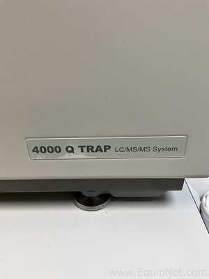 AB Sciex 4000 Q TRAP LC/MS Mass Spectrometer With Agilent Infinity 1290 HPLC System