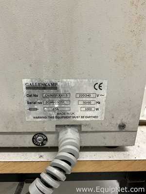 Gallenkamp OVA031.XX1.5 Laboratory Vacuum Oven