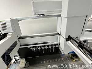 Perkin Elmer JANUS 8 Tip Liquid Handler Automated Work Station With Platestak and Gripper Platform