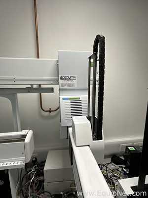 Perkin Elmer JANUS 8 Tip Liquid Handler Automated Work Station With Platestak and Gripper Platform