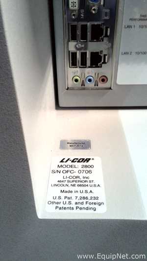 LI-COR Odyssey Fc 2800 Imaging System