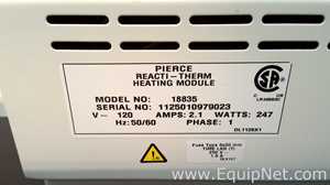 lote de  3 Evaporador Pierce Reacti-Therm III