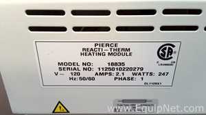 lote de  3 Evaporador Pierce Reacti-Therm III