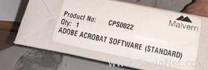 Analisador Malvern Instruments Inc. 2000