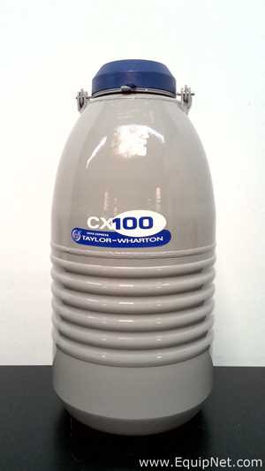 Taylor-Wharton CX100B-11M Cryogenic Shipper with Protective Case