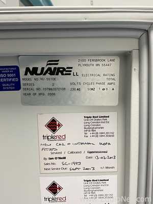 Nuaire NU-5510E DHD Autoflow CO2 Air Jacketed Incubator