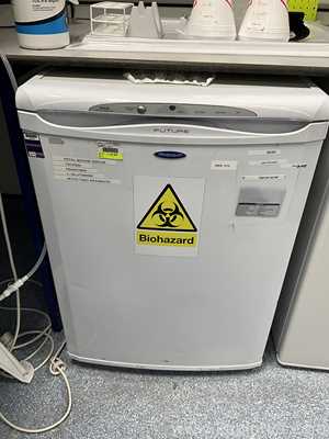 Hotpoint RZA30P Undercounter Freezer and Labcold RLPR05042A Undercounter Refrigerator