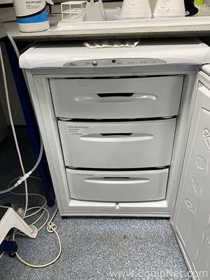 Hotpoint RZA30P Undercounter Freezer and Labcold RLPR05042A Undercounter Refrigerator