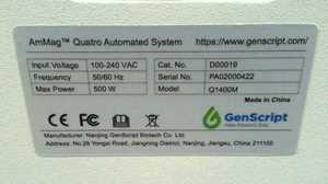 GenScript AmMag Quatro Automated Maxi-Plasmid Purification System