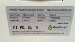 GenScript AmMag Quatro Automated Maxi-Plasmid Purification System