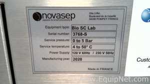 Cromatografía Novasep Bio SC Lab