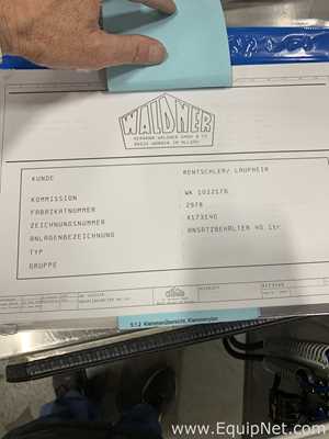 Tanque Hermann Waldner GmbH Requisitos de Ar 62 L