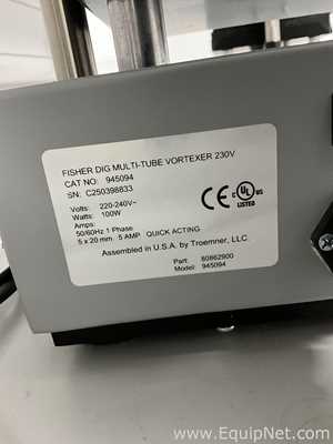 Agitador Fisher Scientific Multi-Tube Vortexer