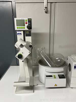 Buchi Labortechnik AG R-100 Evaporator With B-100 Heating Bath V-700 Vacuum Pump and V-850 Interface