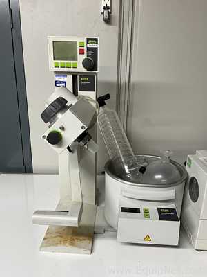 Buchi Labortechnik AG R-100 Evaporator With B-100 Heating Bath V-700 Vacuum Pump and V-850 Interface