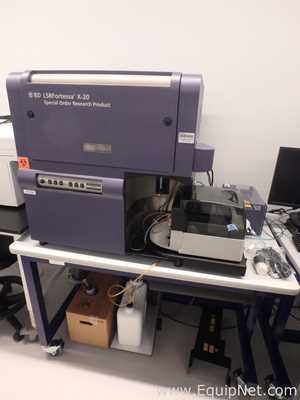Becton Dickinson BD LSR Fortessa X-20 Flow Cytometer with BD FacsFlow Supply System