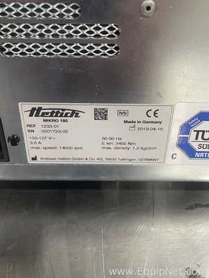 lote de  2 Centrífuga para Laboratórios Hettich Mikro 185