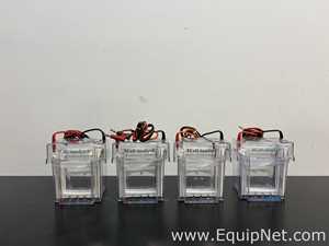 Lot of Invitrogen PowerEase 500 and Bio-Rad Power Pac Basic Power Supplies With Buffer Tanks