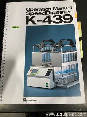 Buchi Labortechnik K-439 Speed-Digester with K-415 Scrubber
