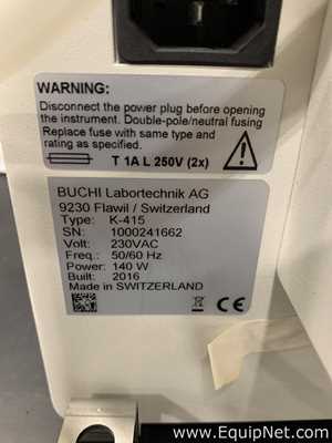 Buchi Labortechnik K-439 Speed-Digester with K-415 Scrubber