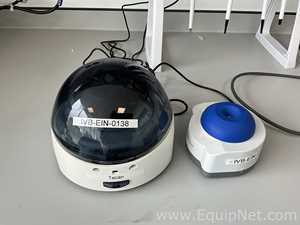 Tecan Sci Spin Mini Centrifuge and Fisher Scientific Mini Vortex Mixer