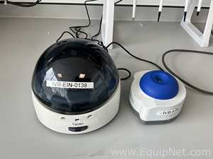 Tecan Sci Spin Mini Centrifuge and Fisher Scientific Mini Vortex Mixer