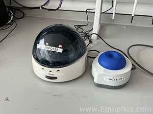 Tecan Sci Spin Mini Centrifuge and Fisher Scientific Mini Vortex Mixer