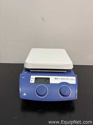 Lot of IKA C-Mag HS 7 Digital Hot Plate Stirrer and VWR 12365-380 620-S Analog Stirrer