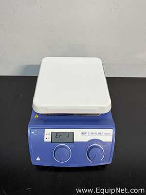 Lot of IKA C-Mag HS 7 Digital Hot Plate Stirrer and VWR 12365-380 620-S Analog Stirrer