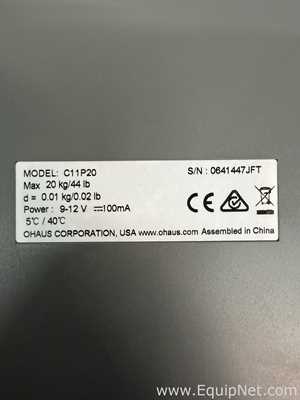Lot of Ohaus ES30R and C11P20 Bench Scales