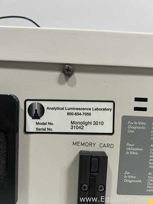 Analytical Luminescence Laboratory Monolight 3010 Luminometer
