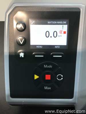 Bomba peristáltica Watson Marlow NEMA 4X IP66