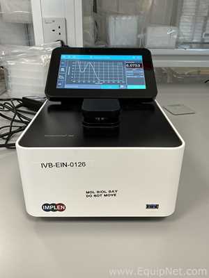 Implen  NanoPhotometer N60 Touch Spectrophotometer