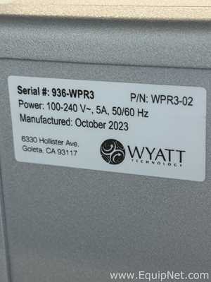 Detector Wyatt Technology  DynaPro Plate Reader III